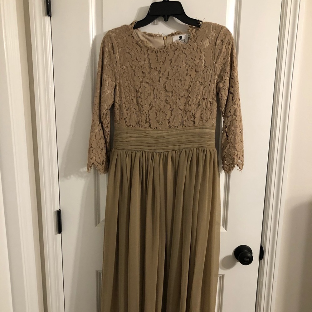 Floor length flowy dress